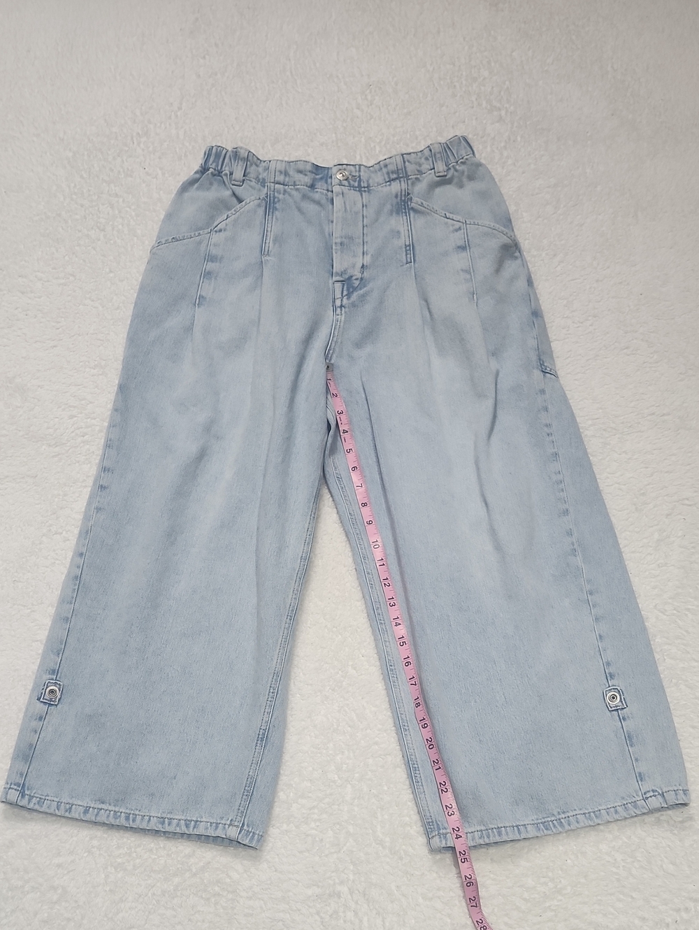 We The Free High Rise Wide Leg Crop Jeans - Picture 5 of 10